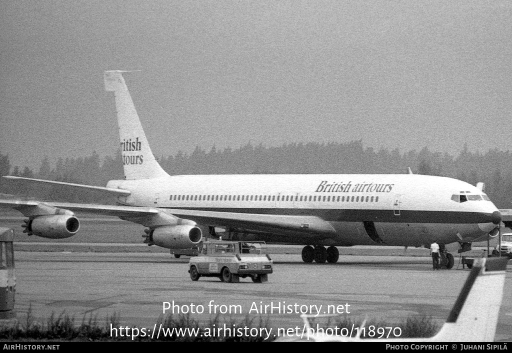 Aircraft Photo of G-APFL | Boeing 707-436 | British Airtours | AirHistory.net #118970