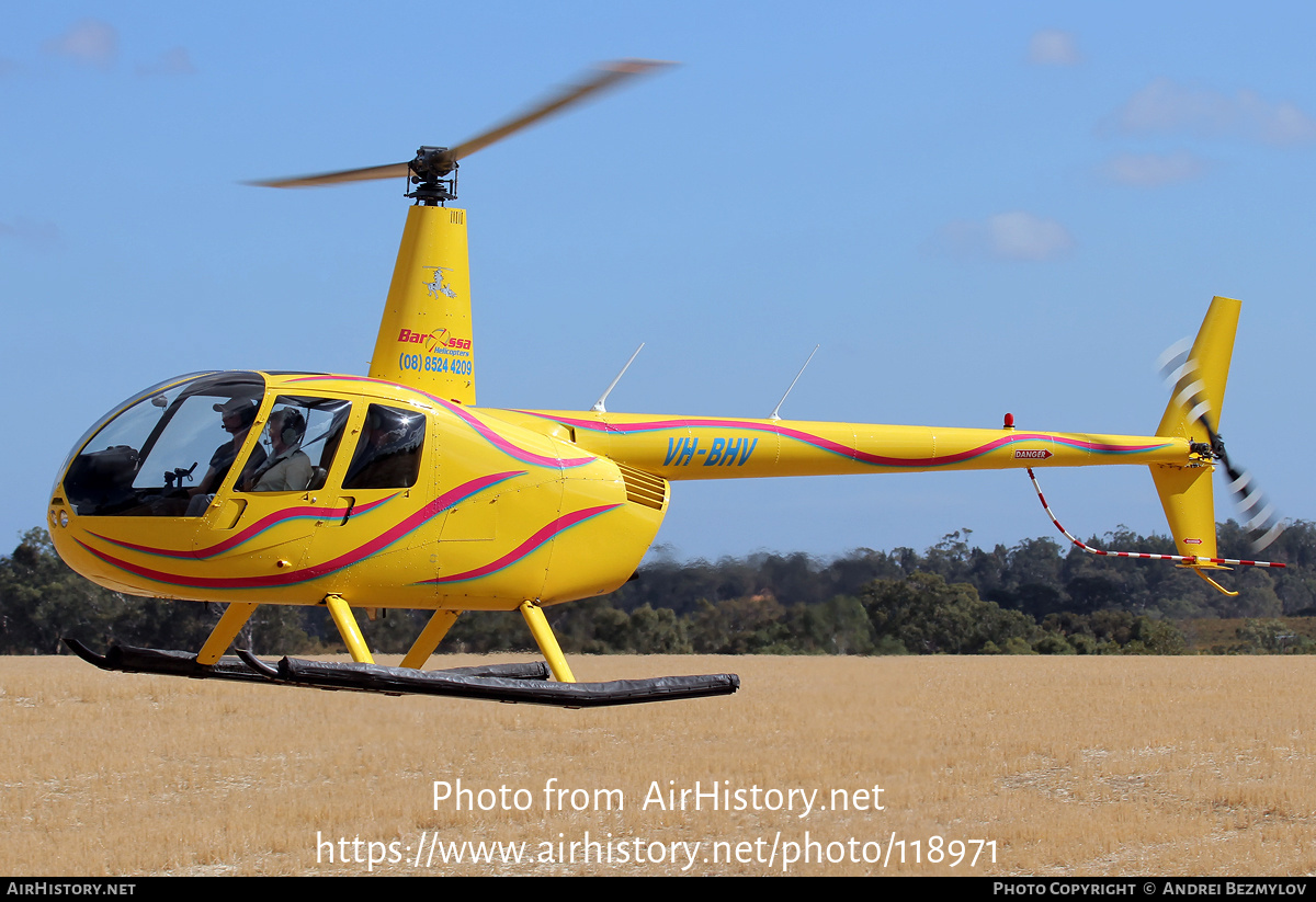 Aircraft Photo of VH-BHV | Robinson R-44 Clipper II | Barossa Helicopters | AirHistory.net #118971