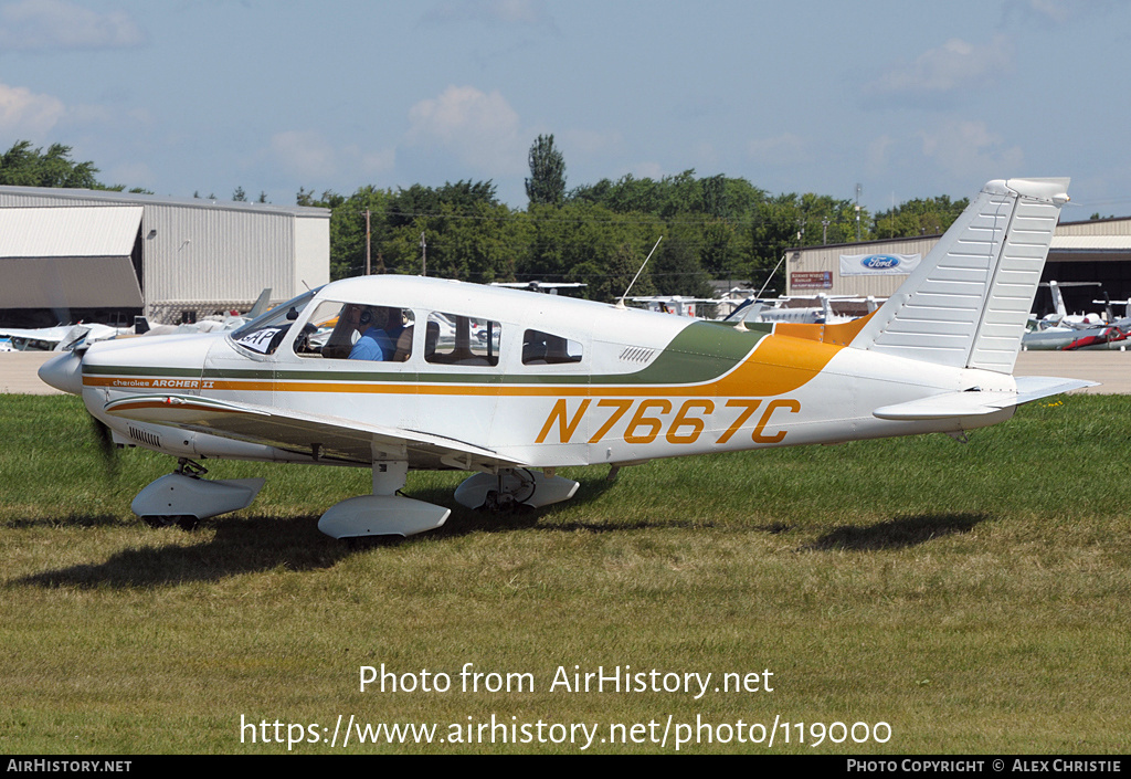 Aircraft Photo of N7667C | Piper PA-28-181 Cherokee Archer II | AirHistory.net #119000