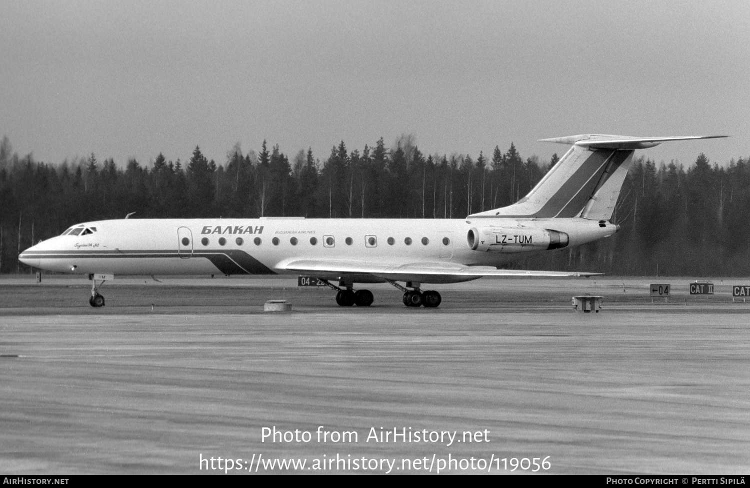 Aircraft Photo of LZ-TUM | Tupolev Tu-134A-3 | Balkan - Bulgarian Airlines | AirHistory.net #119056