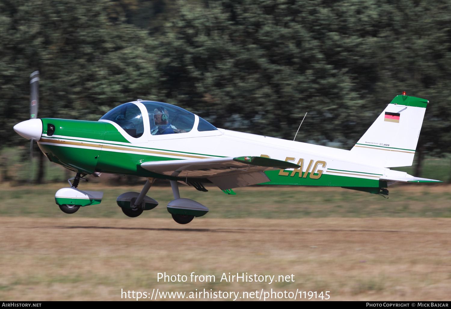 Aircraft Photo of D-EAIG | Bolkow BO-209 Monsun 160RV | AirHistory.net #119145