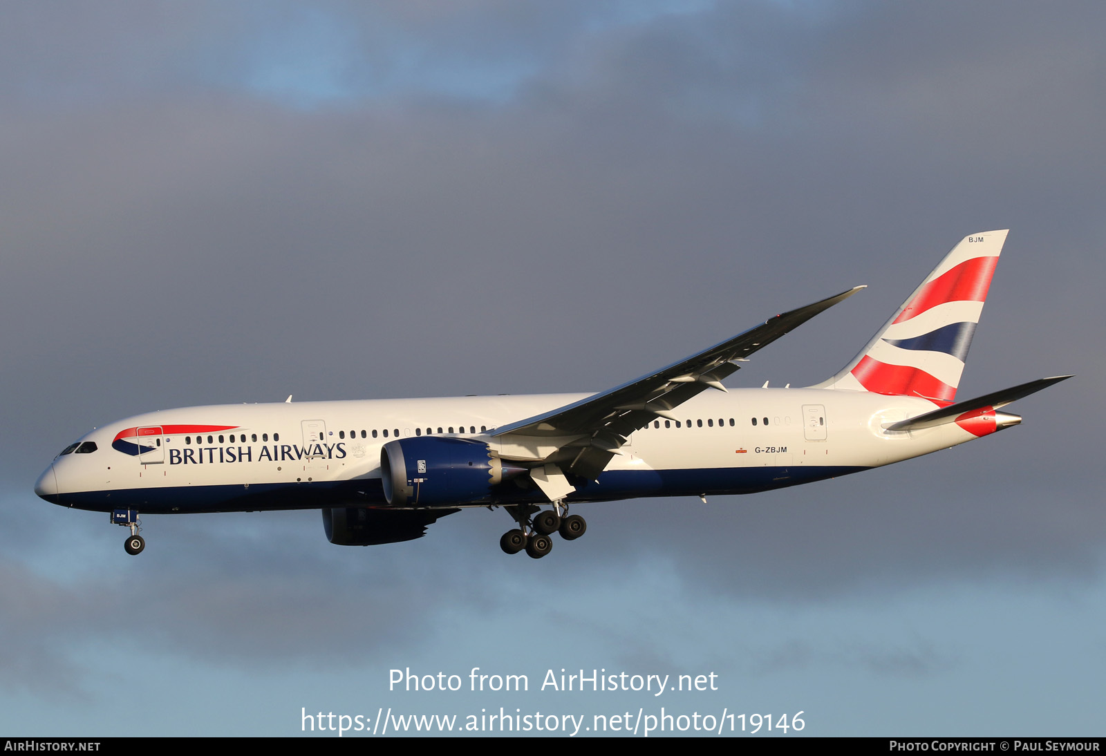 Aircraft Photo of G-ZBJM | Boeing 787-8 Dreamliner | British Airways | AirHistory.net #119146