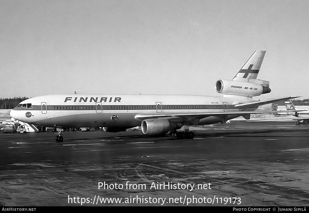 Aircraft Photo of OH-LHB | McDonnell Douglas DC-10-30 | Finnair | AirHistory.net #119173