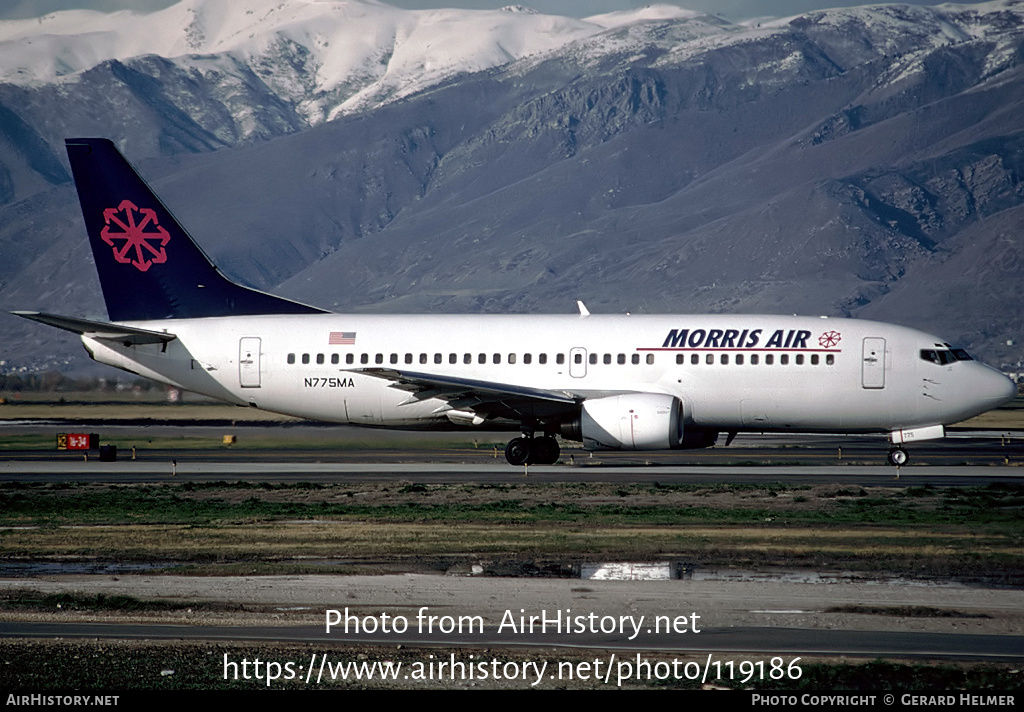 Aircraft Photo of N775MA | Boeing 737-317 | Morris Air | AirHistory.net #119186