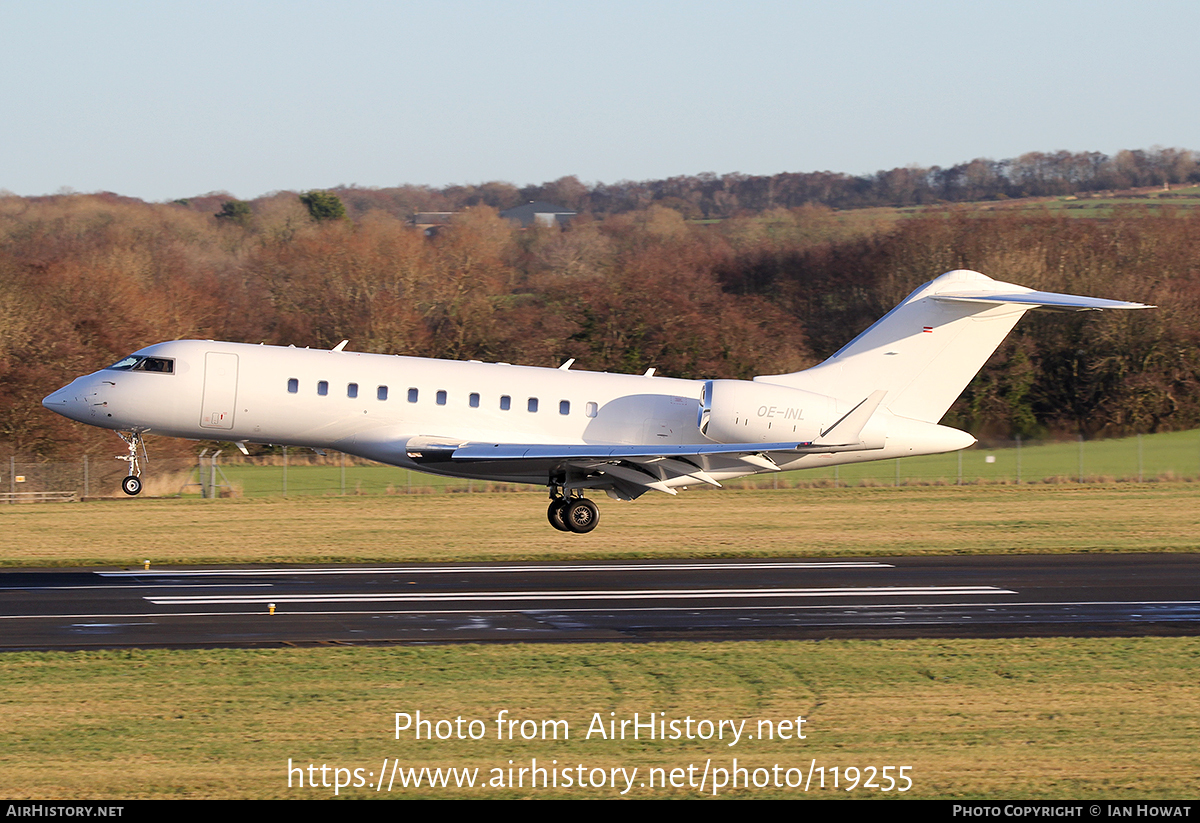 Aircraft Photo of OE-INL | Bombardier Global 5000 (BD-700-1A11) | AirHistory.net #119255