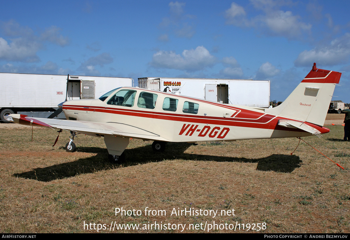 Aircraft Photo of VH-DGD | Beech A36 Bonanza 36 | AirHistory.net #119258