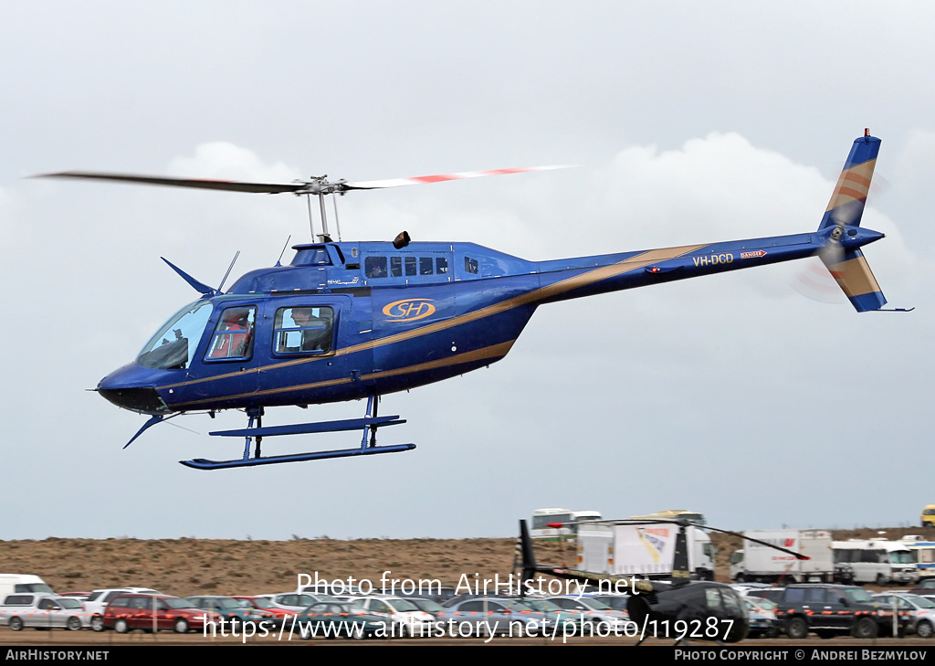 Aircraft Photo of VH-DCD | Bell 206B-3 JetRanger III | Sunraysia Helicopters | AirHistory.net #119287