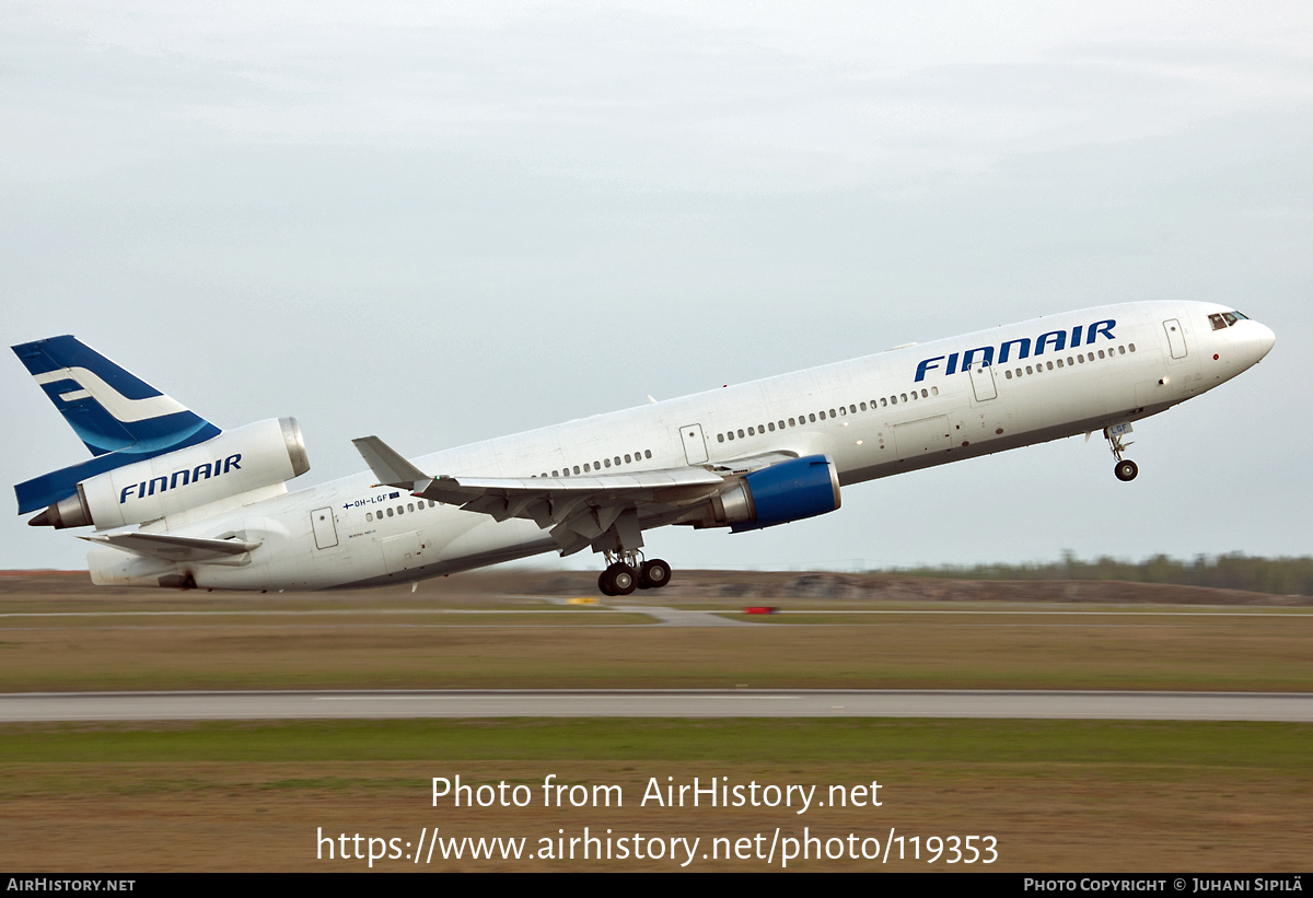 Aircraft Photo of OH-LGF | McDonnell Douglas MD-11 | Finnair | AirHistory.net #119353