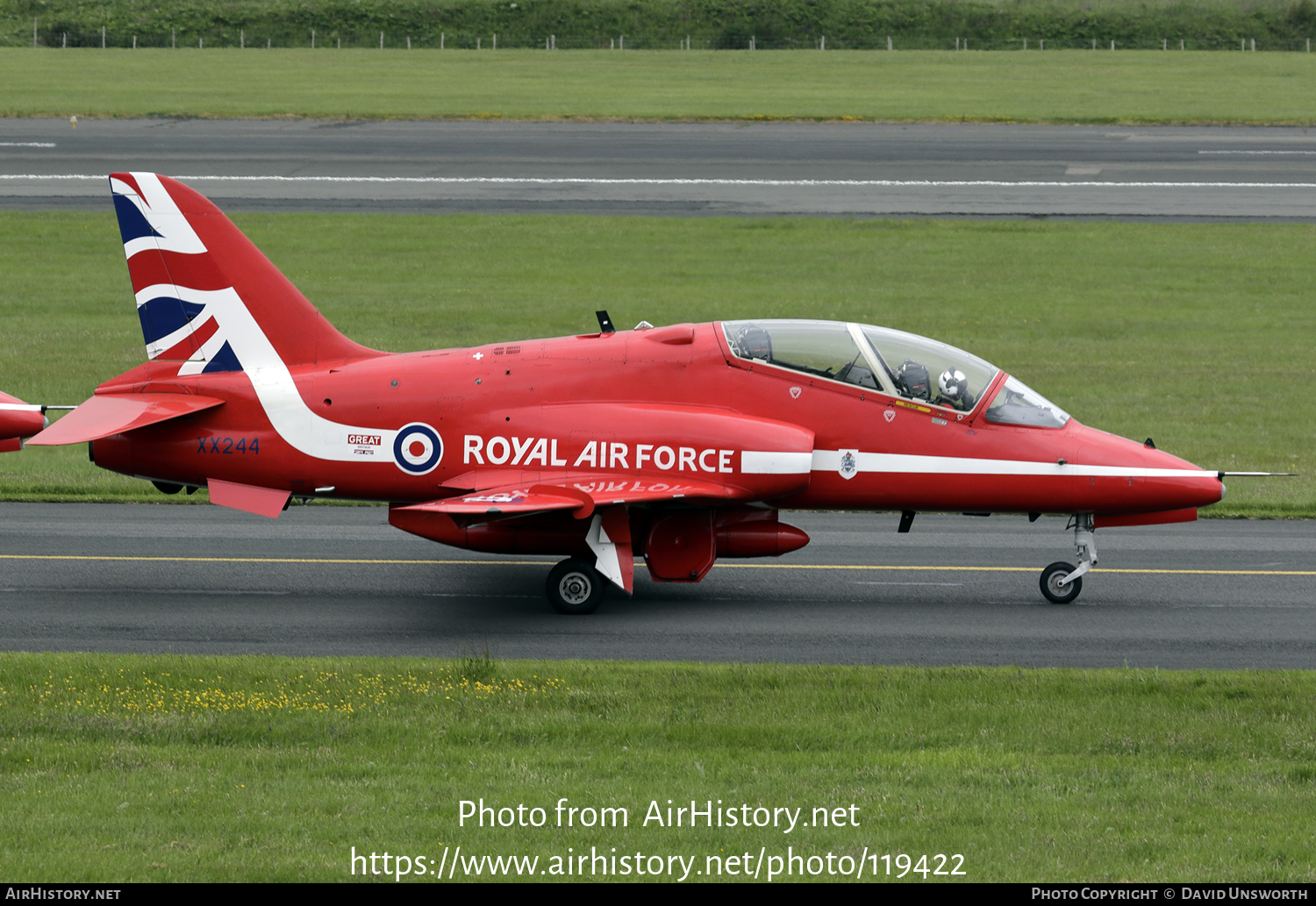 Aircraft Photo of XX244 | British Aerospace Hawk T1 | UK - Air Force | AirHistory.net #119422