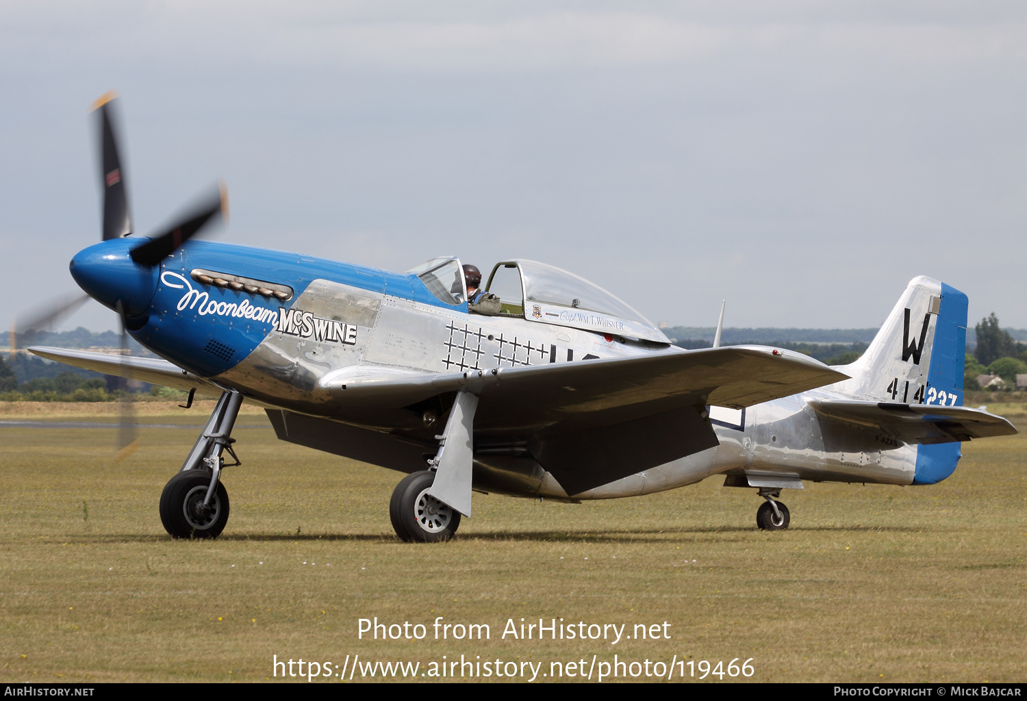 Aircraft Photo of F-AZXS / 414237 | North American P-51D Mustang | USA - Air Force | AirHistory.net #119466