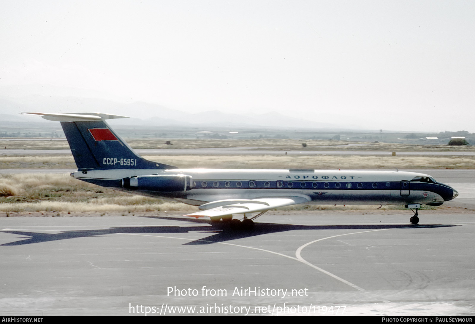 Aircraft Photo of CCCP-65951 | Tupolev Tu-134A | Aeroflot | AirHistory.net #119477