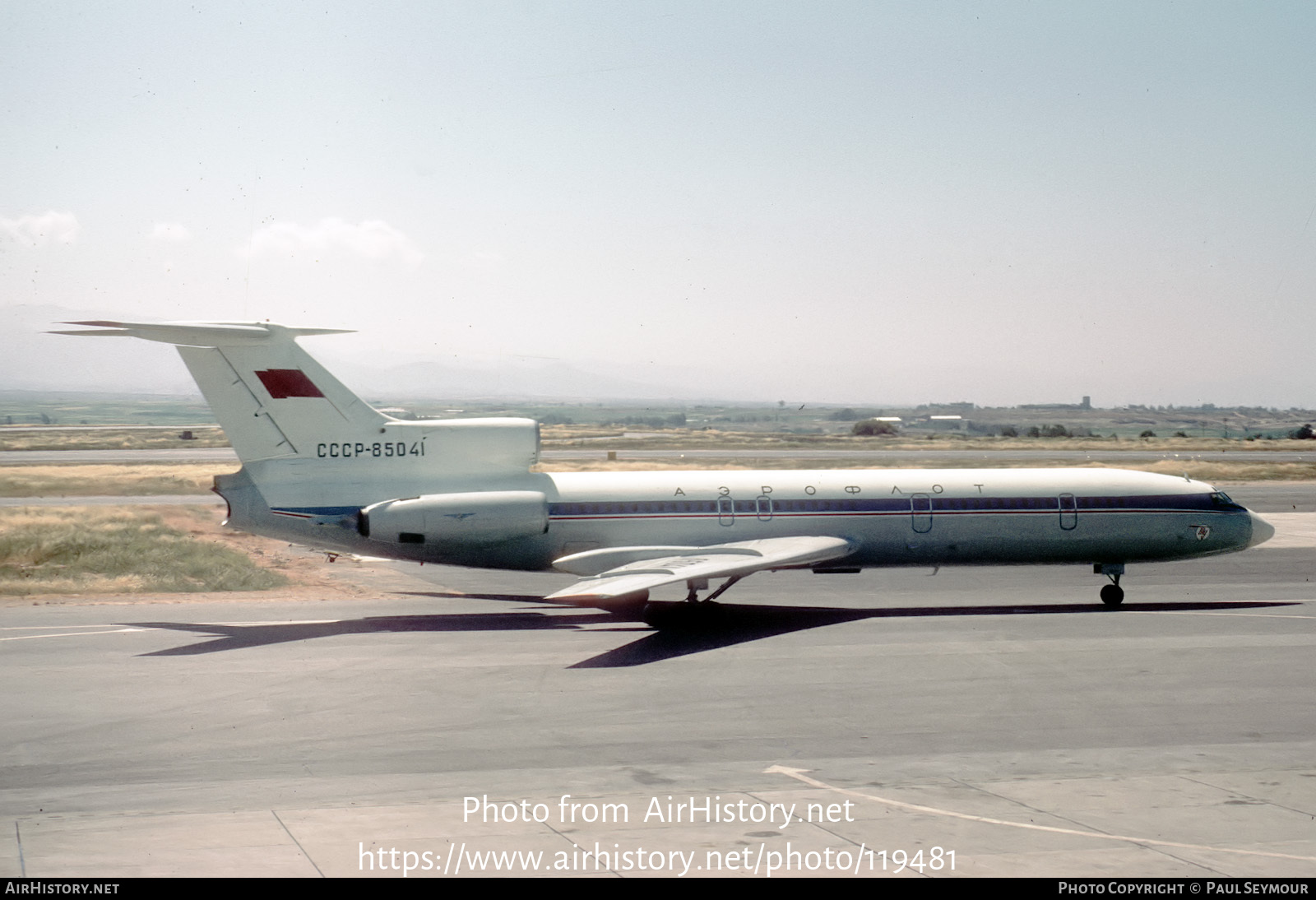 Aircraft Photo of CCCP-85041 | Tupolev Tu-154 | Aeroflot | AirHistory.net #119481