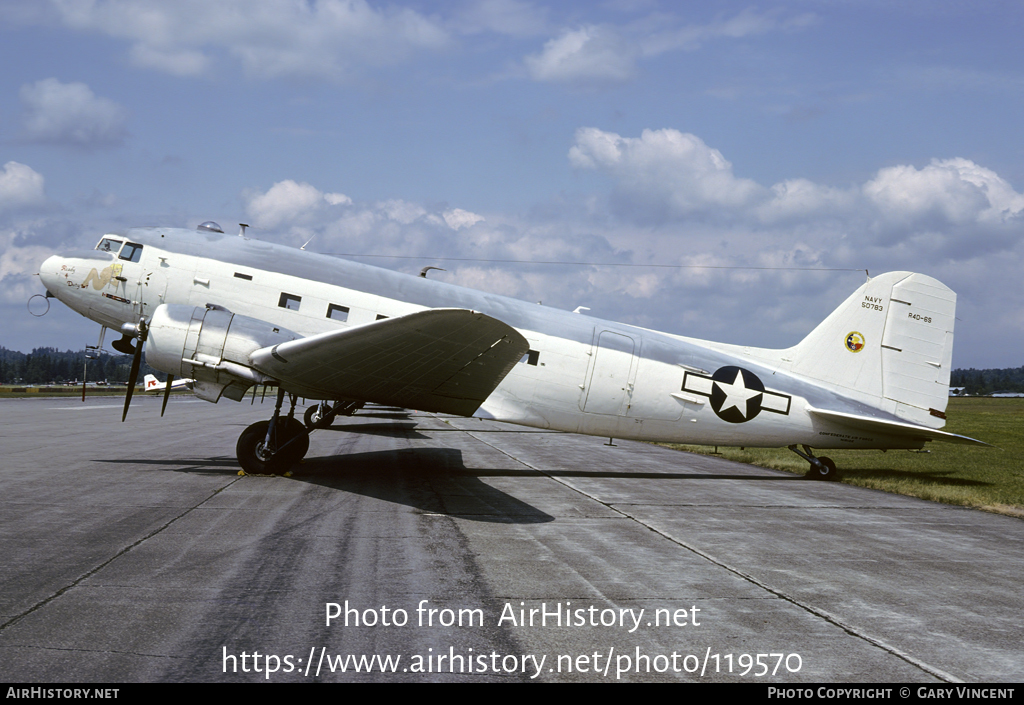 Aircraft Photo of N151ZE / 50783 | Douglas SC-47J Skytrain | Confederate Air Force | USA - Navy | AirHistory.net #119570