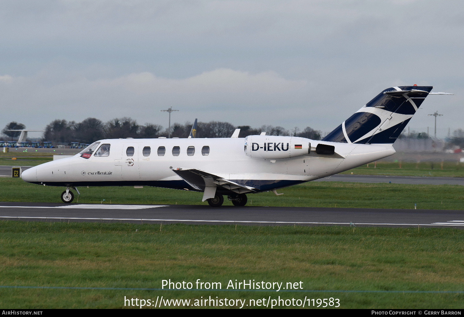 Aircraft Photo of D-IEKU | Cessna 525A CitationJet CJ2 | Excellent Air | AirHistory.net #119583