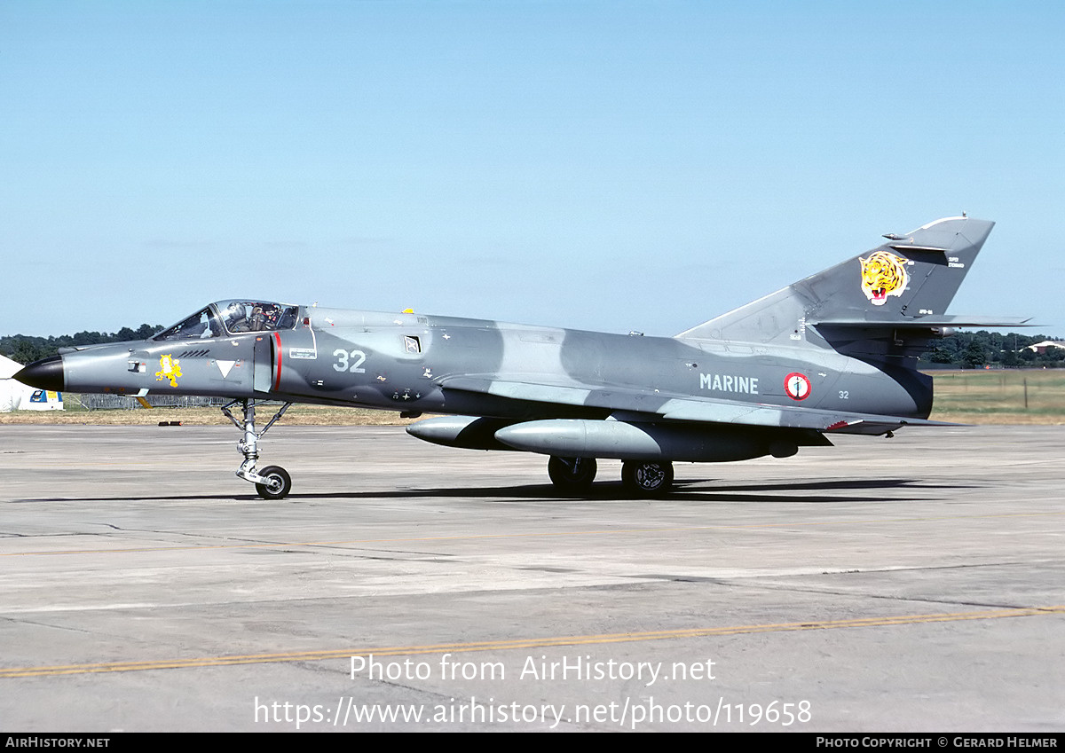 Aircraft Photo of 32 | Dassault Super Etendard | France - Navy | AirHistory.net #119658