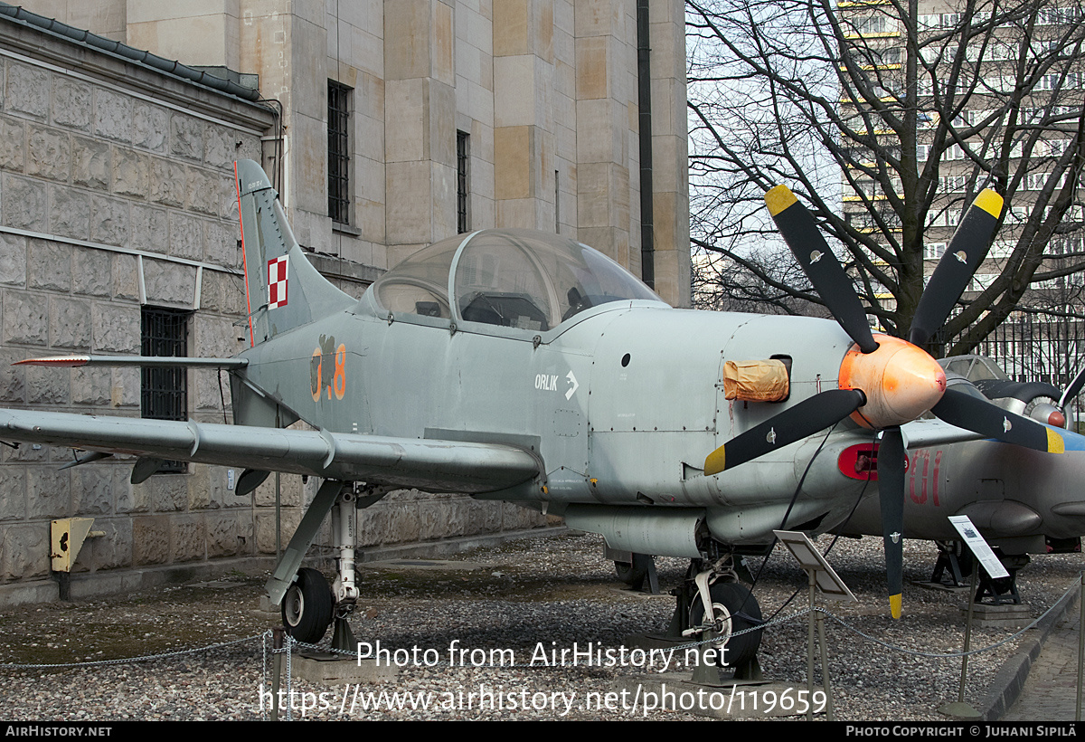 Aircraft Photo of 018 | PZL-Okecie PZL-130TC-1 Turbo Orlik | Poland - Air Force | AirHistory.net #119659