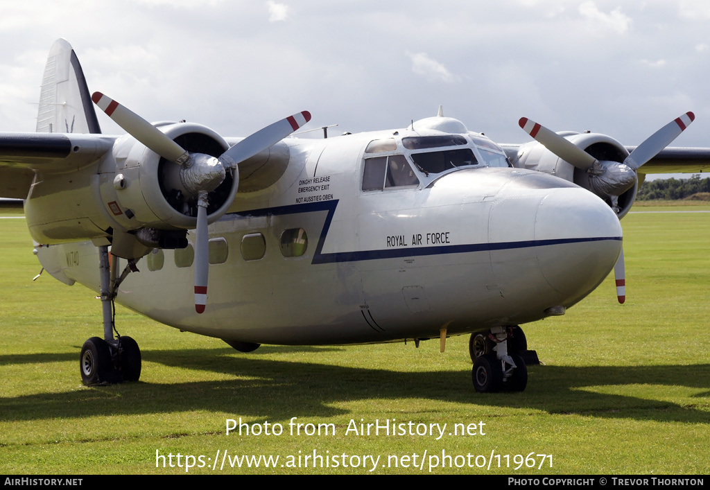 Aircraft Photo of G-BNPH / WV740 | Hunting Percival P.66 Pembroke C.1 | UK - Air Force | AirHistory.net #119671