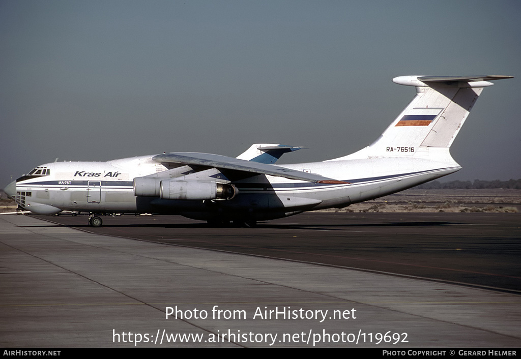 Aircraft Photo of RA-76516 | Ilyushin Il-76T | Kras Air | AirHistory.net #119692