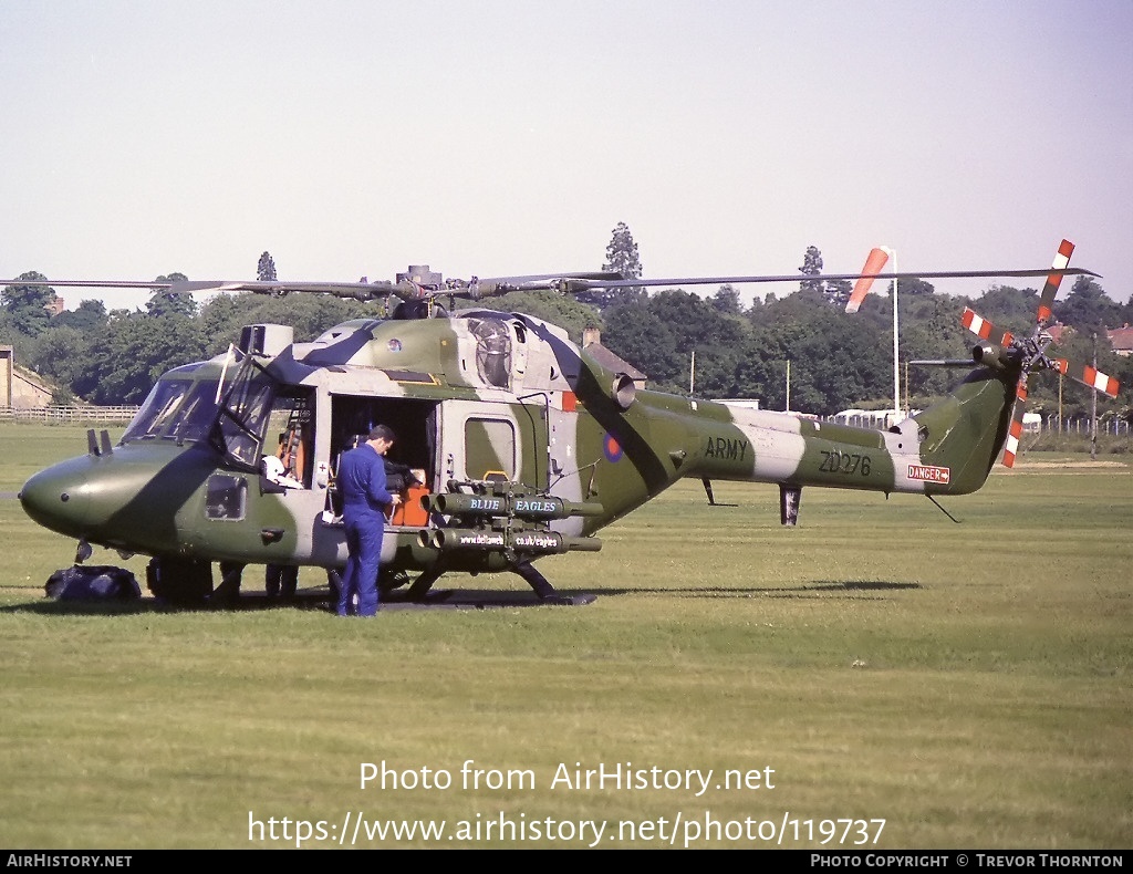 Aircraft Photo of ZD276 | Westland WG-13 Lynx AH7 | UK - Army | AirHistory.net #119737