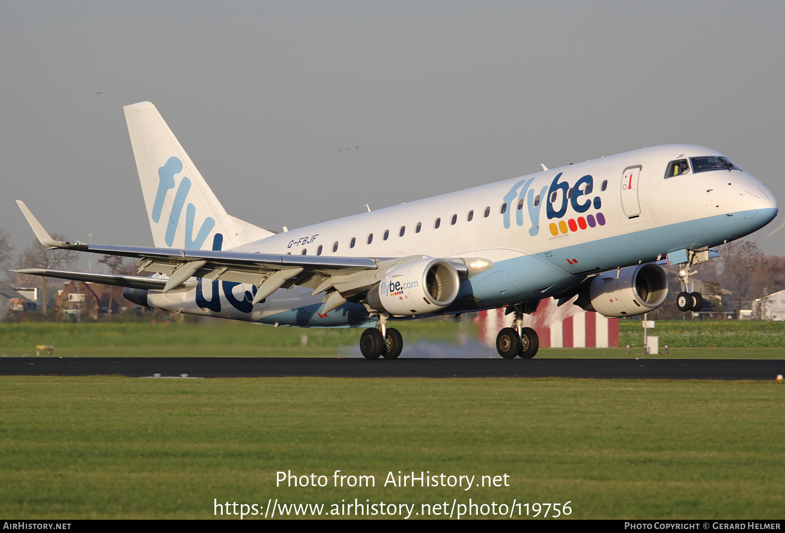 Aircraft Photo of G-FBJF | Embraer 175STD (ERJ-170-200STD) | Flybe | AirHistory.net #119756