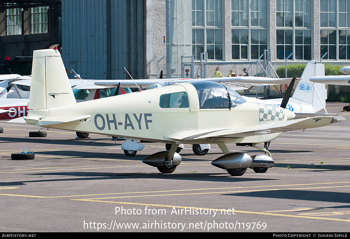 Aircraft Photo of OH-AYF | American AA-1 Yankee | AirHistory.net #119769