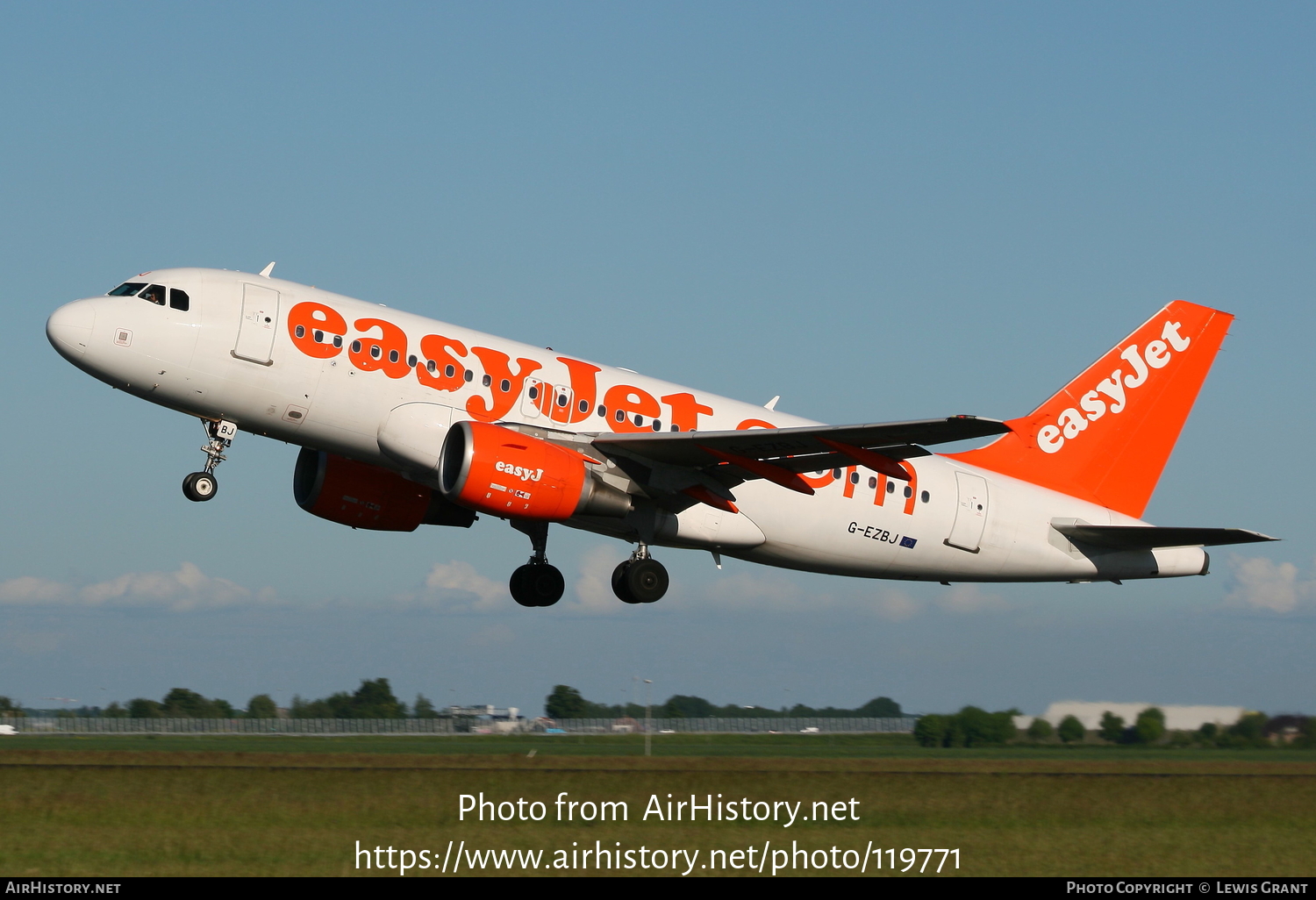 Aircraft Photo of G-EZBJ | Airbus A319-111 | EasyJet | AirHistory.net #119771