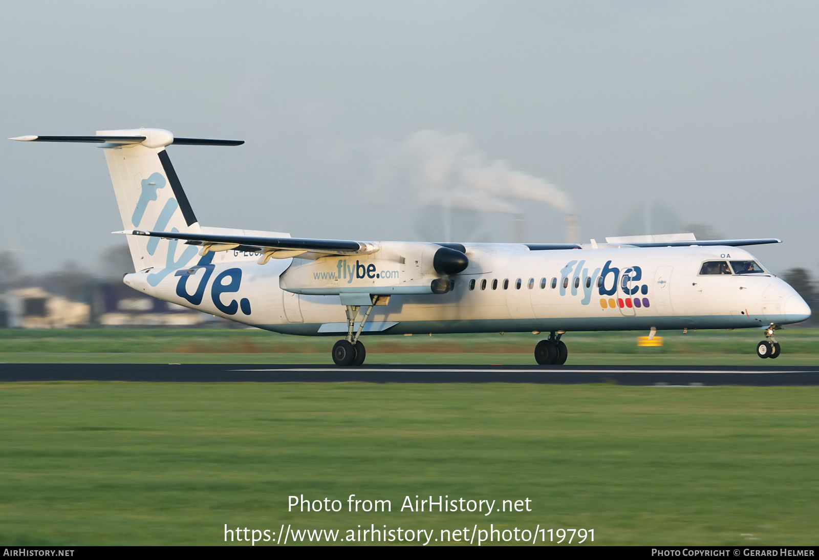 Aircraft Photo of G-ECOA | Bombardier DHC-8-402 Dash 8 | Flybe | AirHistory.net #119791