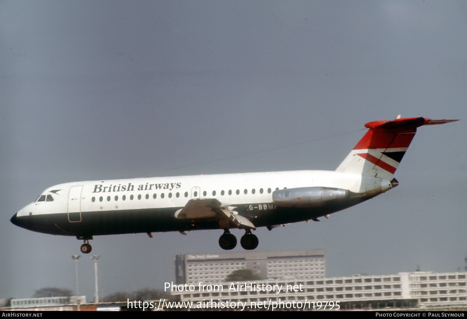 Aircraft Photo of G-BBMF | BAC 111-401AK One-Eleven | British Airways | AirHistory.net #119795