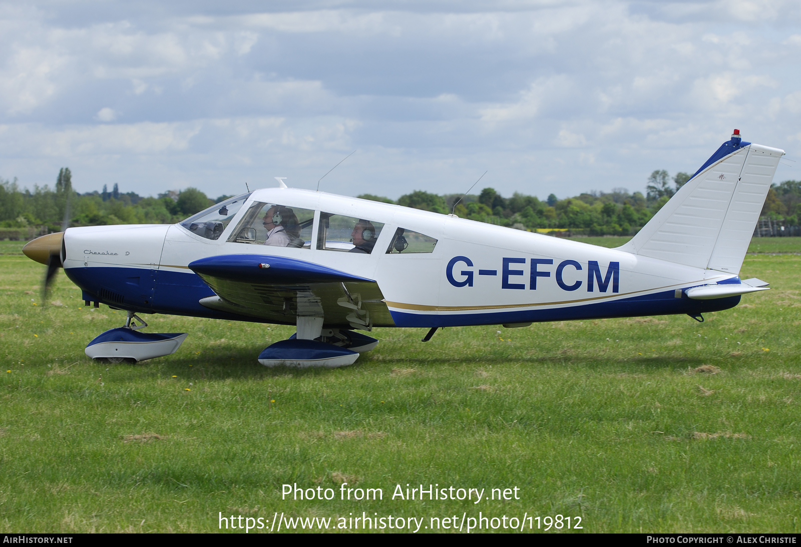 Aircraft Photo of G-EFCM | Piper PA-28-180 Cherokee D | AirHistory.net #119812