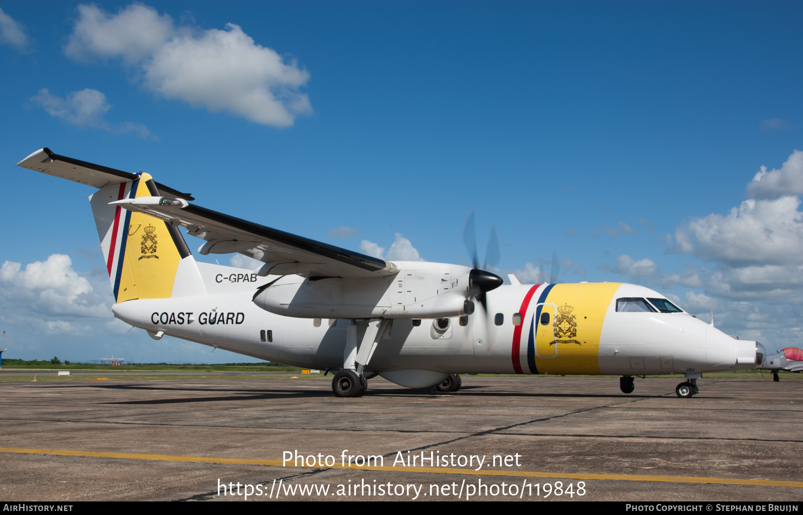 Aircraft Photo of C-GPAB | De Havilland Canada DHC-8-106 Dash 8 MPA | Coast Guard - Kustwacht Caribisch Gebied | AirHistory.net #119848