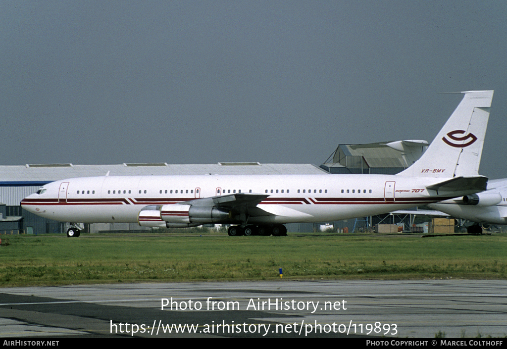 Aircraft Photo of VR-BMV | Boeing 707-351B | AirHistory.net #119893