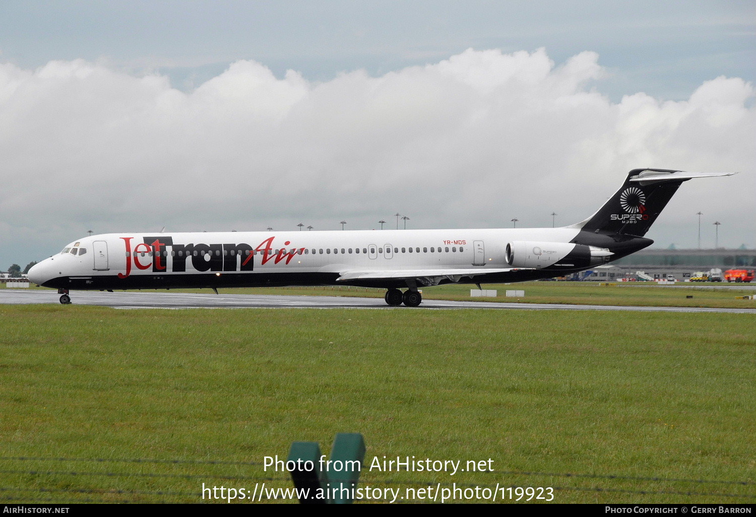 Aircraft Photo of YR-MDS | McDonnell Douglas MD-82 (DC-9-82) | JeTran Air | AirHistory.net #119923