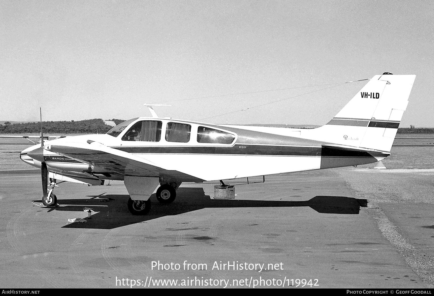 Aircraft Photo of VH-ILD | Beech E55 Baron | AirHistory.net #119942