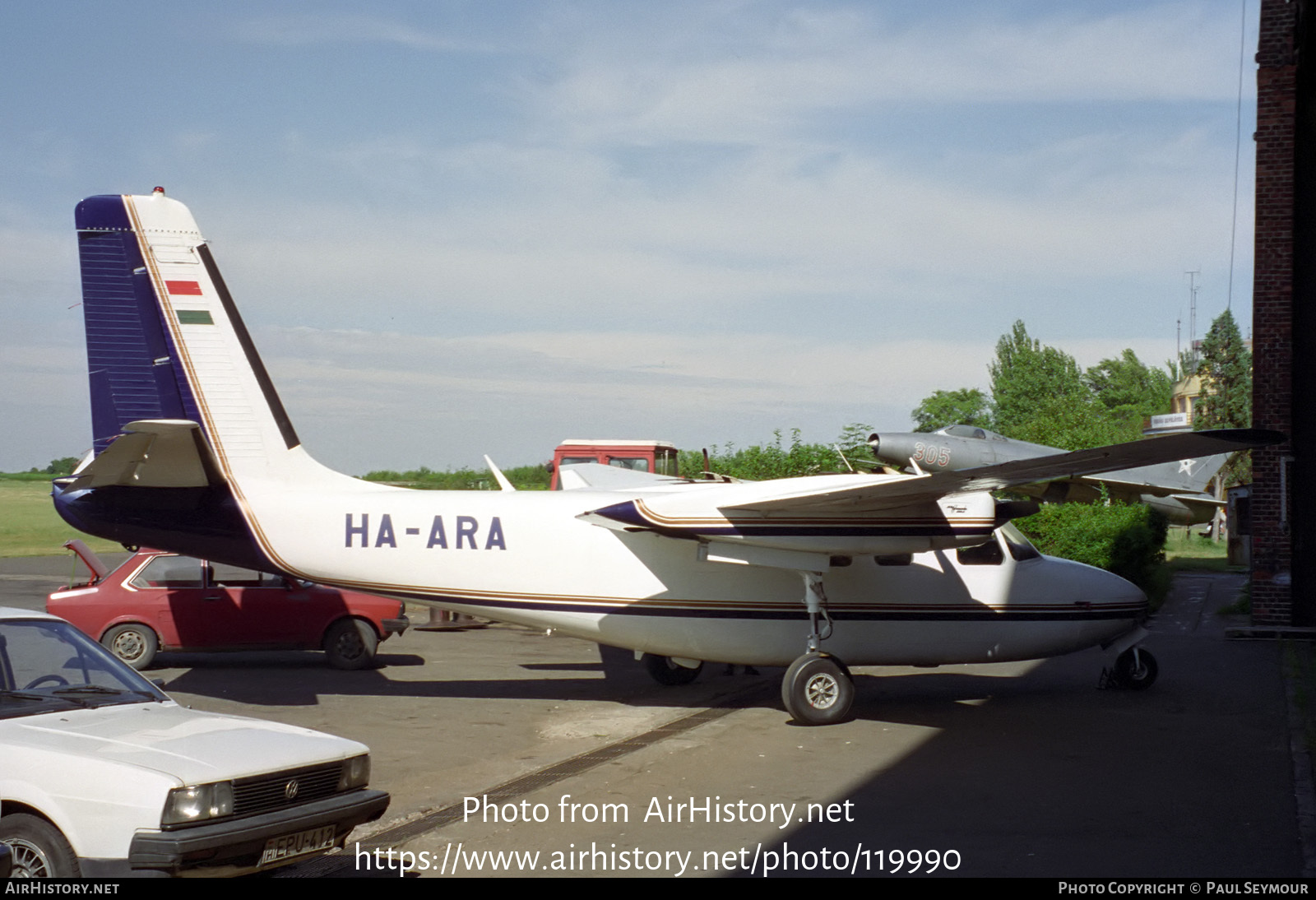 Aircraft Photo of HA-ARA | Aero Commander 500A Commander | AirHistory.net #119990