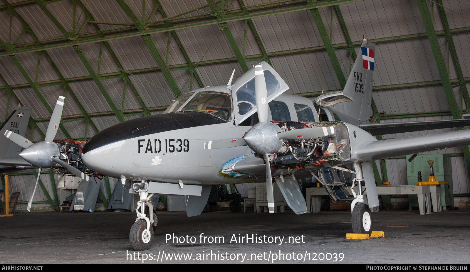 Aircraft Photo of 1539 / FAD 1539 | Piper PA-31-310 Navajo/Colemill Panther Navajo | Dominican Republic - Air Force | AirHistory.net #120039