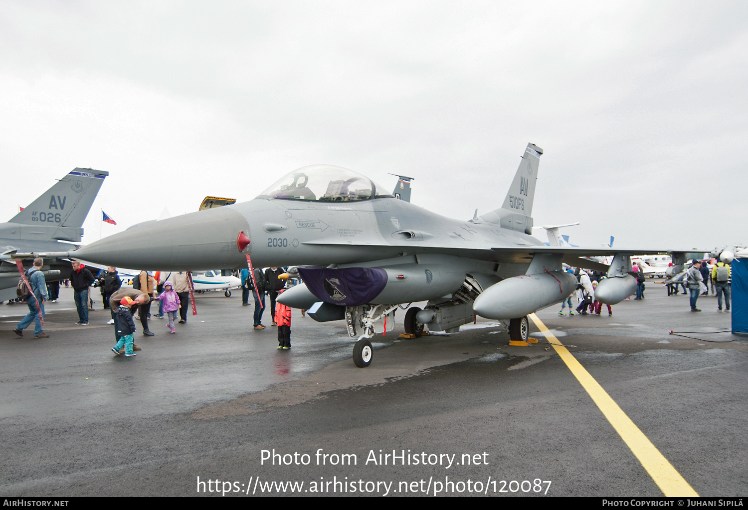 Aircraft Photo of 89-2030 / AF89-030 | General Dynamics F-16CM Fighting Falcon | USA - Air Force | AirHistory.net #120087