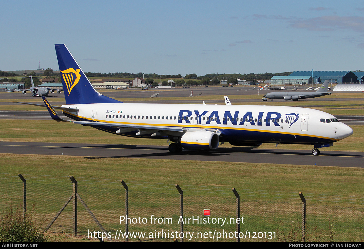 Aircraft Photo of EI-FZZ | Boeing 737-800 | Ryanair | AirHistory.net #120131