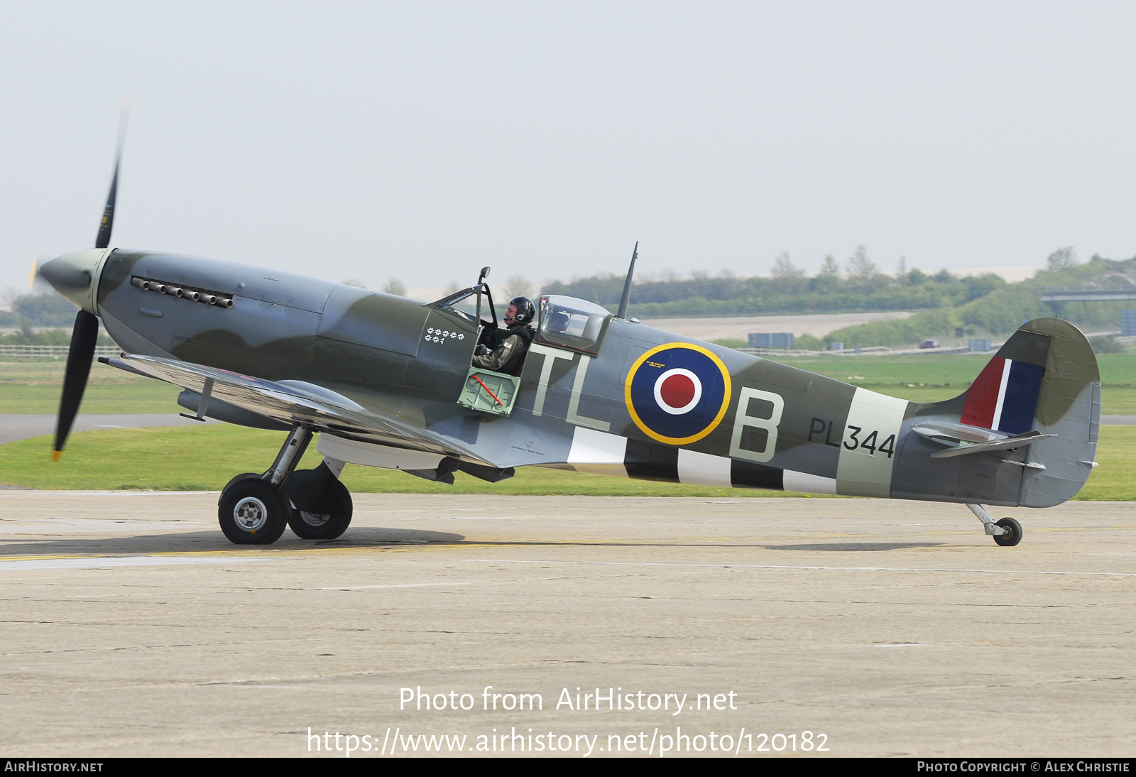 Aircraft Photo of G-IXCC / PL344 | Supermarine 361 Spitfire Mk9 | UK - Air Force | AirHistory.net #120182