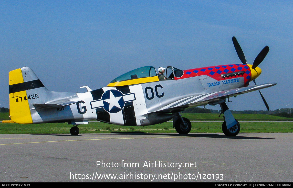 Aircraft Photo of PH-PSI / 474425 | North American P-51D Mustang | USA - Air Force | AirHistory.net #120193