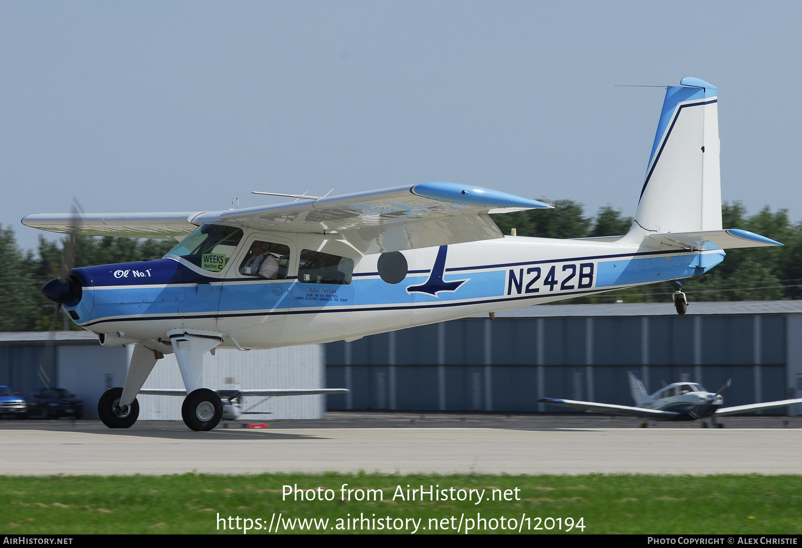 Aircraft Photo of N242B | Helio H-391B Courier | AirHistory.net #120194