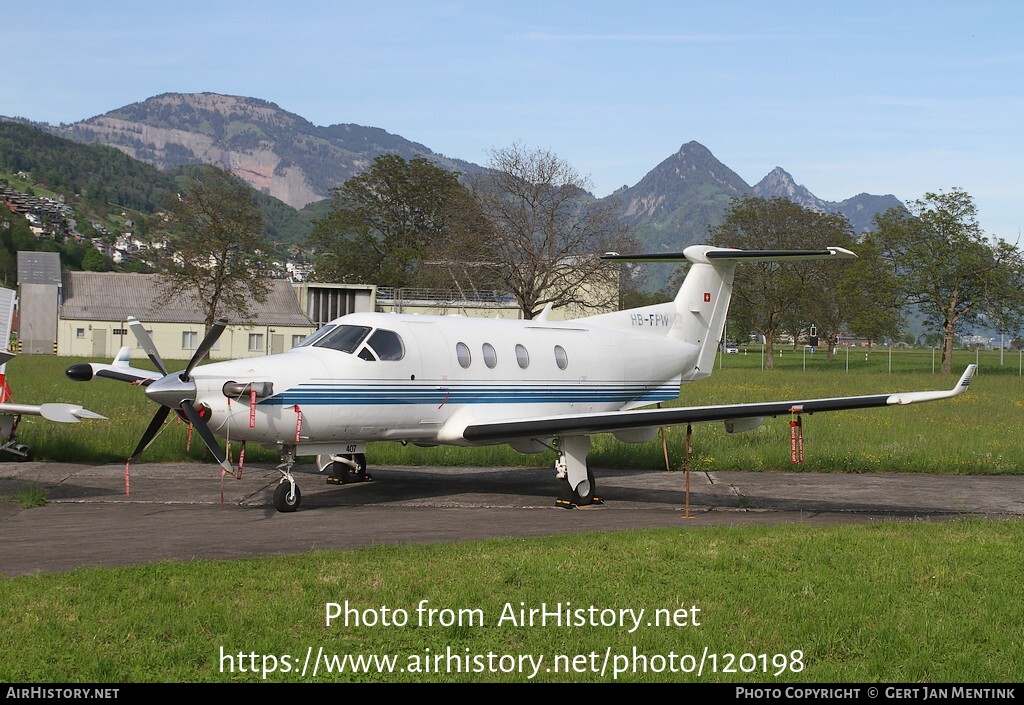 Aircraft Photo of HB-FPW | Pilatus PC-12/45 | AirHistory.net #120198