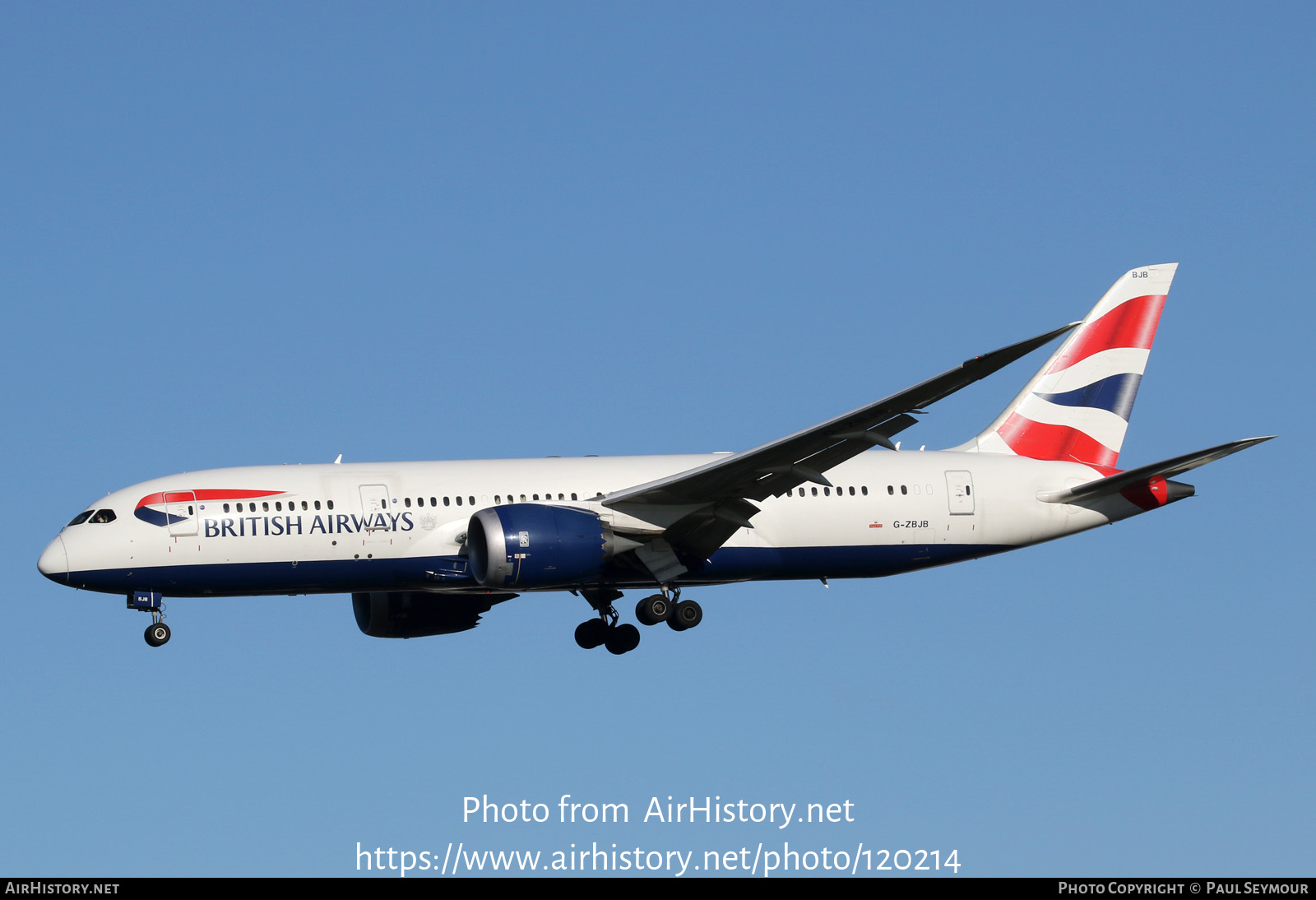 Aircraft Photo of G-ZBJB | Boeing 787-8 Dreamliner | British Airways | AirHistory.net #120214