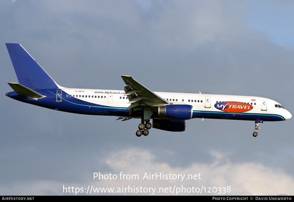 Aircraft Photo of G-JALC | Boeing 757-225 | MyTravel Airways | AirHistory.net #120338