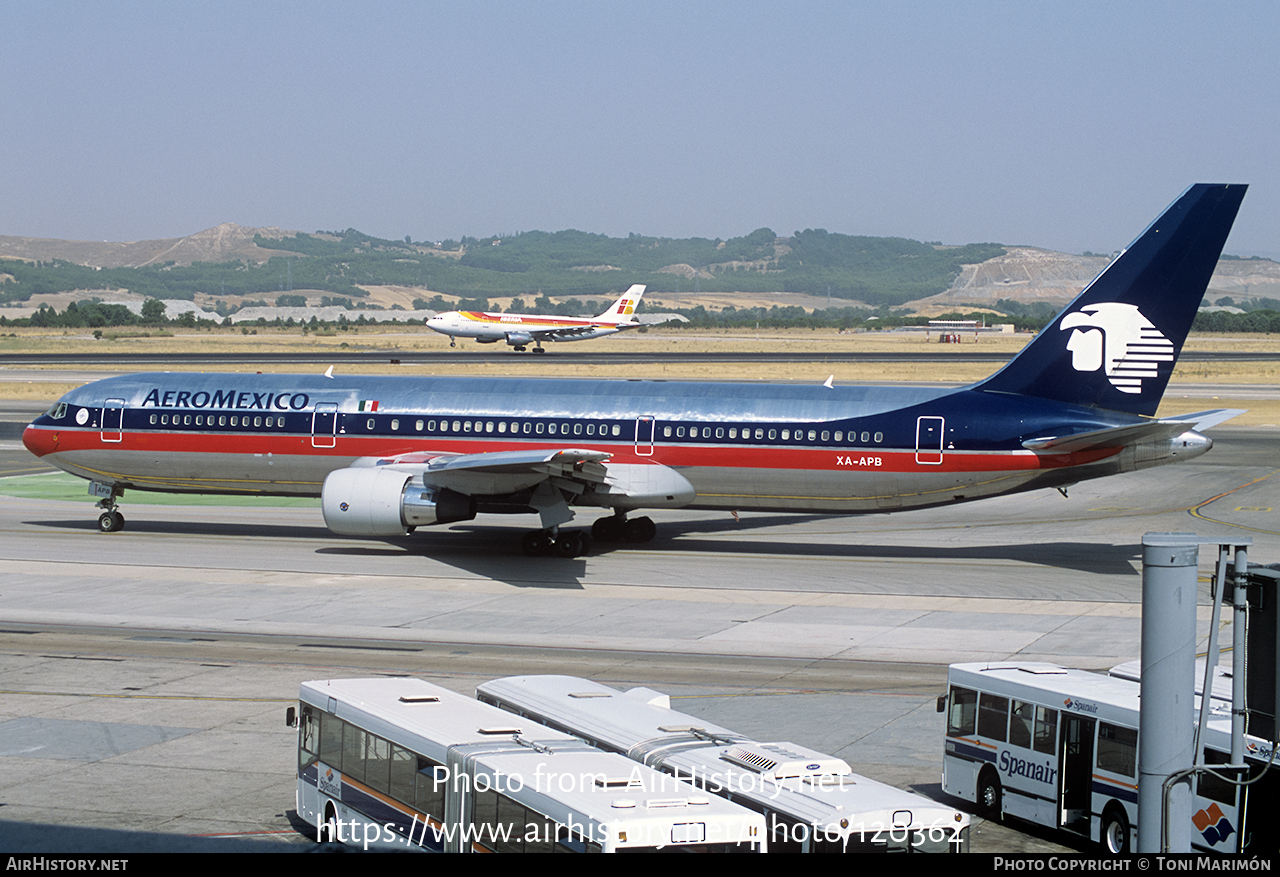 Aircraft Photo of XA-APB | Boeing 767-3Q8/ER | AeroMéxico | AirHistory.net #120362