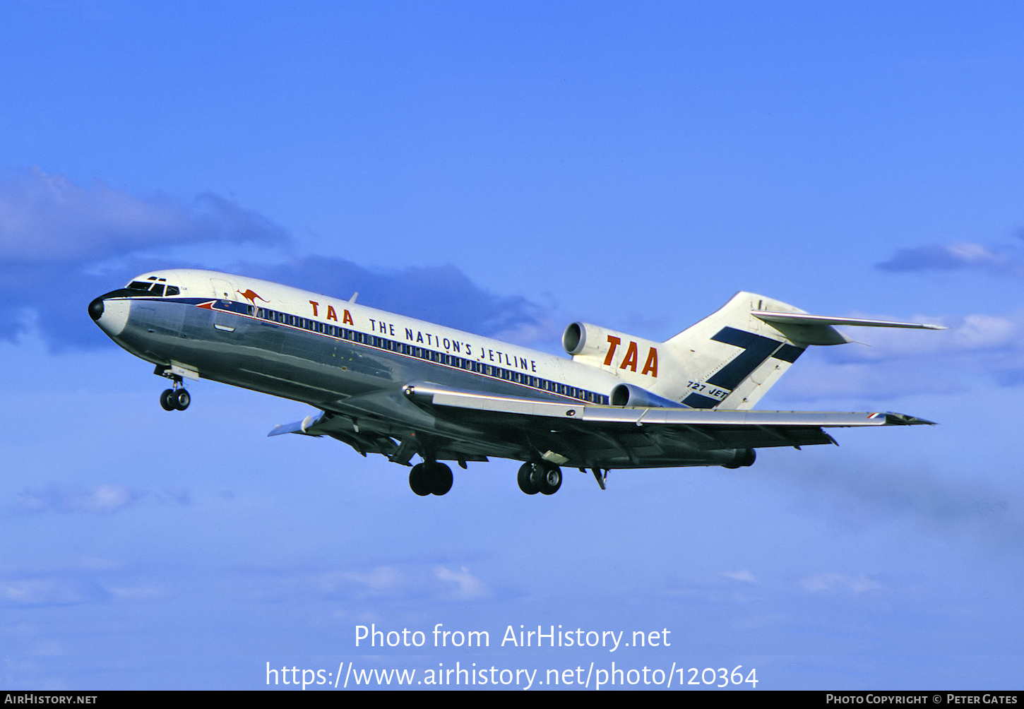 Aircraft Photo of VH-TJA | Boeing 727-76 | Trans-Australia Airlines - TAA | AirHistory.net #120364