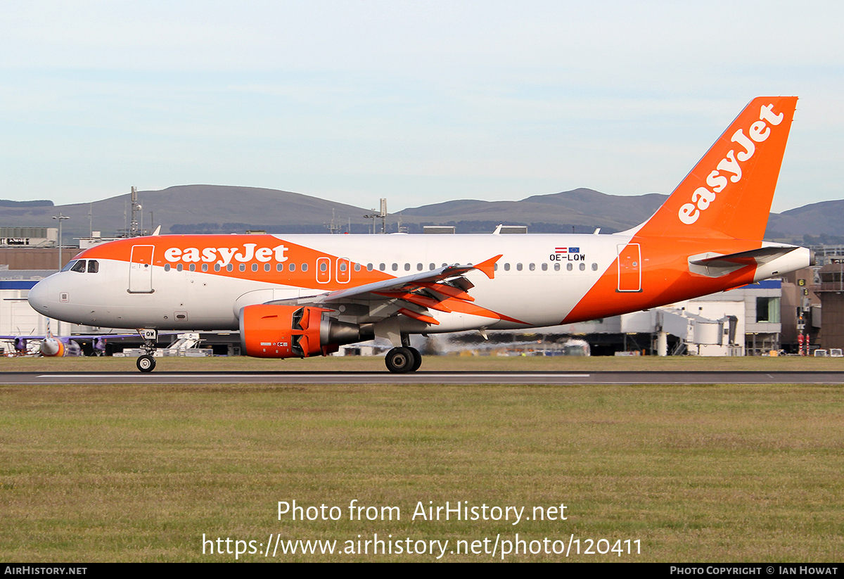 Aircraft Photo of OE-LQW | Airbus A319-111 | EasyJet | AirHistory.net #120411