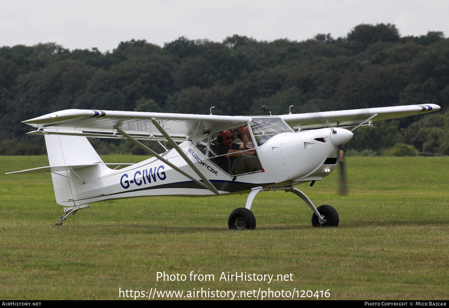 Aircraft Photo of G-CIWG | Aeropro Eurofox 912(IS) | AirHistory.net #120416