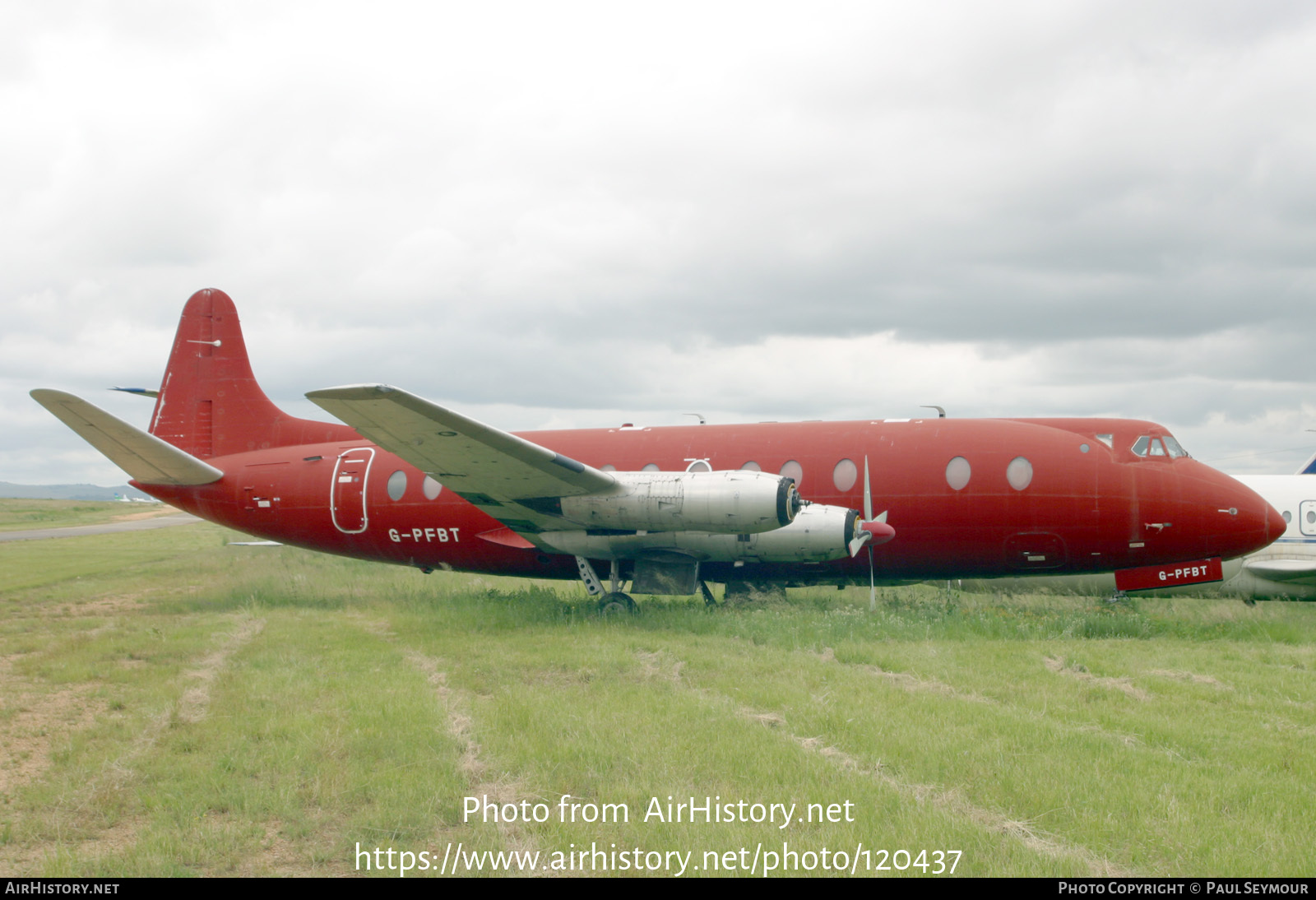 Aircraft Photo of G-PFBT | Vickers 806 Viscount | AirHistory.net #120437