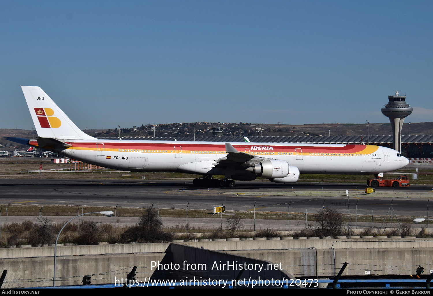 Aircraft Photo of EC-JNQ | Airbus A340-642 | Iberia | AirHistory.net #120473