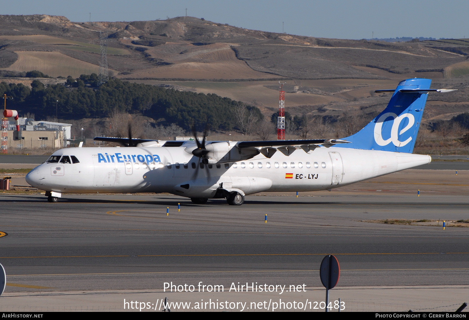 Aircraft Photo of EC-LYJ | ATR ATR-72-500 (ATR-72-212A) | Air Europa | AirHistory.net #120483